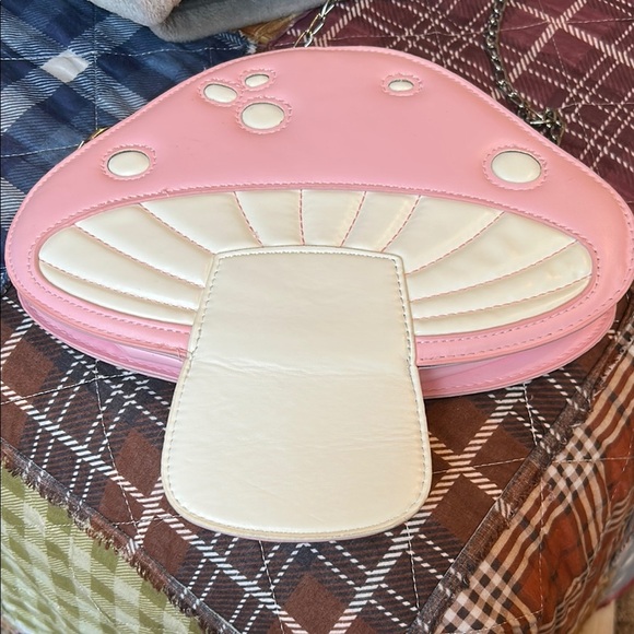 Handbags - Chic Pink and White Crossbody Bag- #Anime